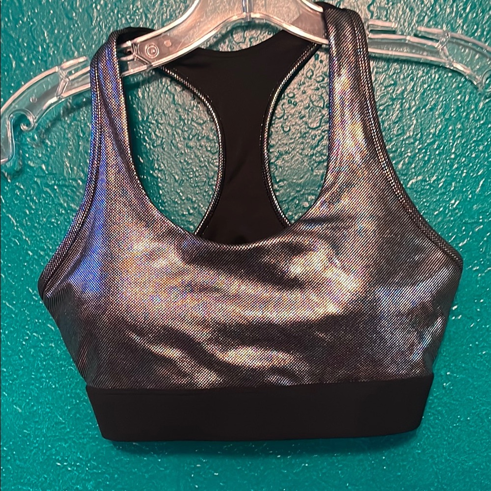 ZYIA 🌙 Silver Sports Bra